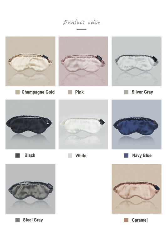 Maska na oczy z jedwabiu 22 momme