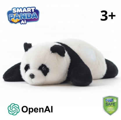 Mówiąca Panda AI – Interaktywny Pluszak po Polsku z ChatGPT dla Dzieci 3+