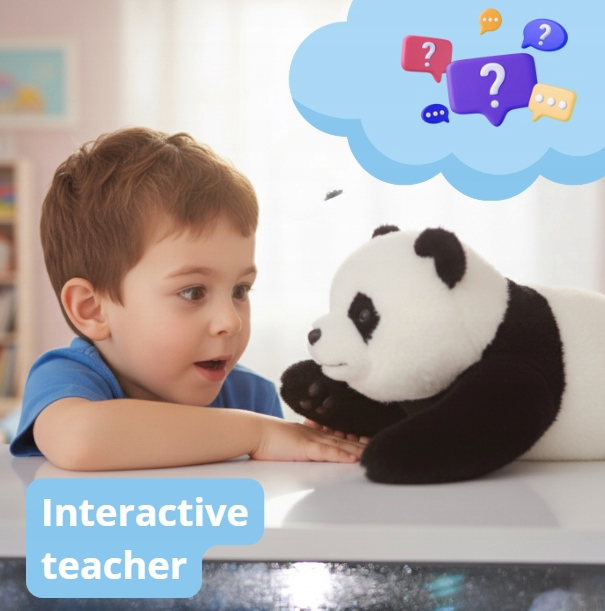 Mówiąca Panda AI – Interaktywny Pluszak po Polsku z ChatGPT dla Dzieci 3+